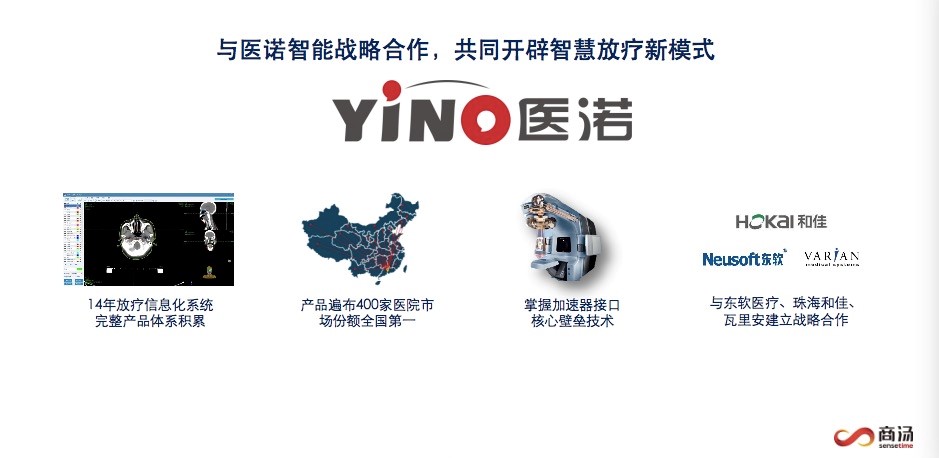 醫(yī)諾與商湯科技戰(zhàn)略合作，攜手推進(jìn)智慧化遠(yuǎn)程放療生態(tài)建設(shè)